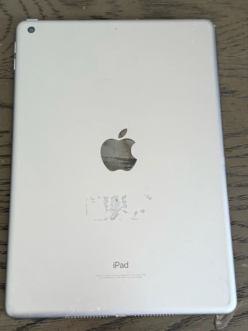 Apple iPad Black Front Silver Edge Tablet